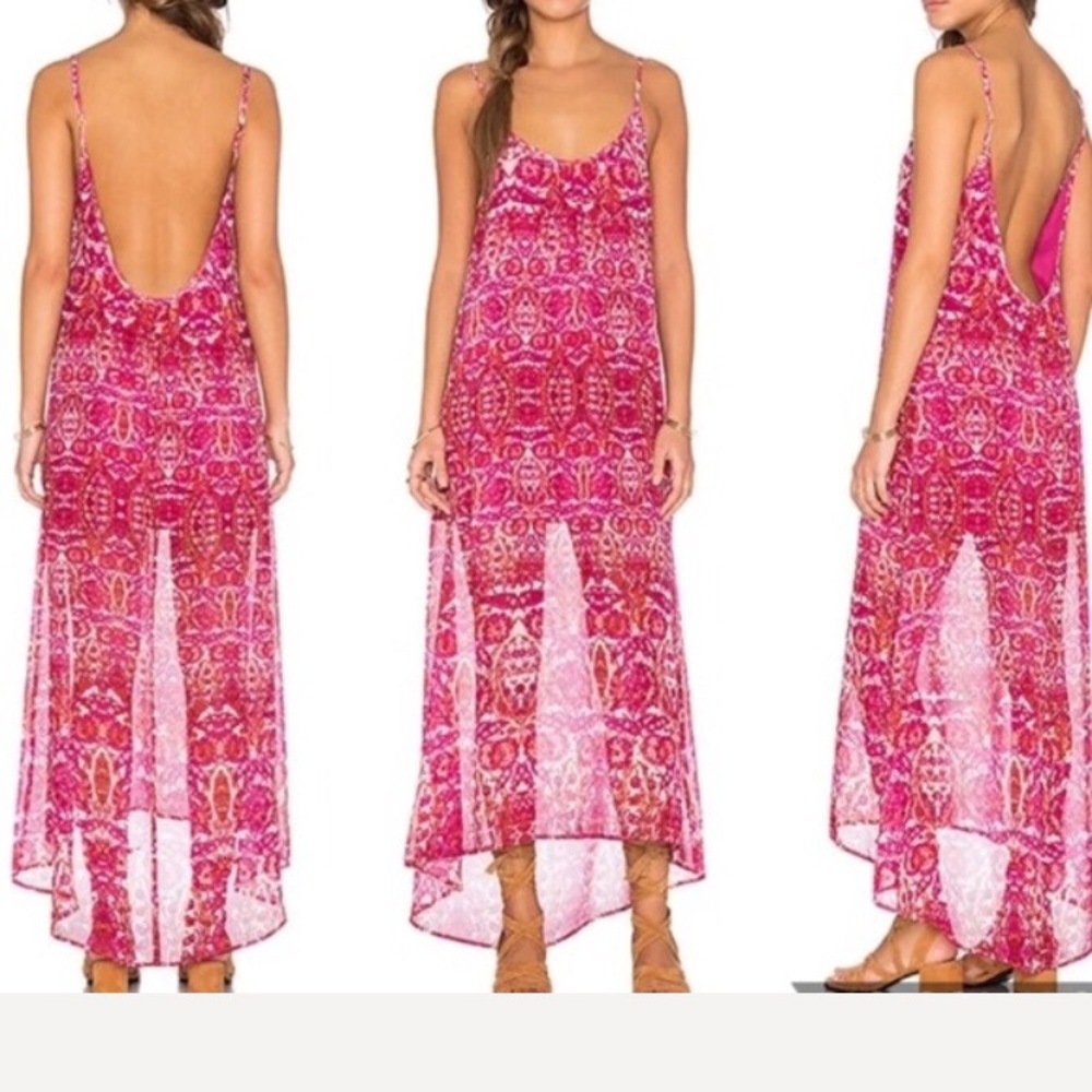 Show Me Your Mumu Pomegranate Turlington MaxiDress